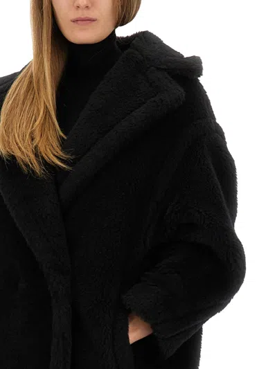 Max Mara "teddy Bear" Coat In Black