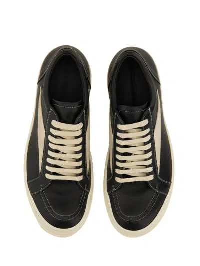 Rick Owens Vintage Sneaker In Black