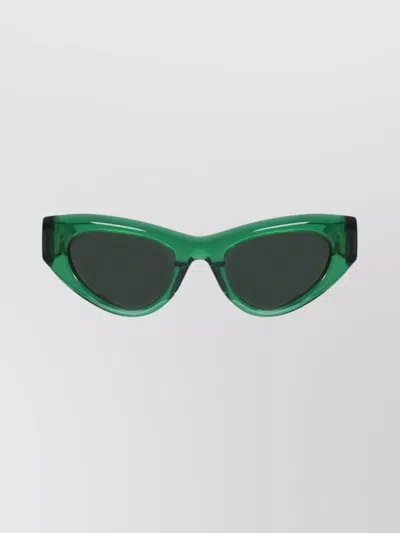 Bottega Veneta Stylish Cat Eye Sunglasses With Gold Accents