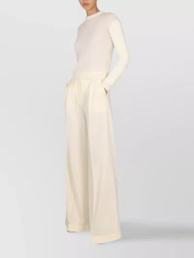 Max Mara Soft Mohair Knit Long Sleeves In Blue