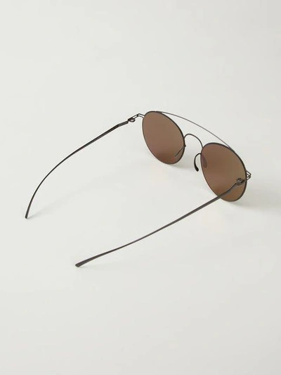 Shop Mykita Round Frame Sunglasses