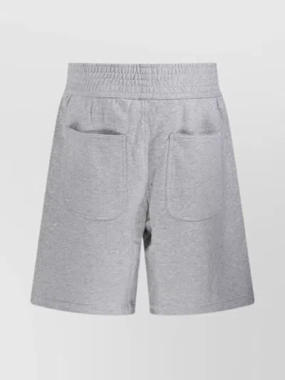 Comme Des Garçons Casual Shorts With Pockets And Storage In Gray