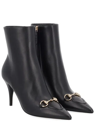 Gucci Ankle Boots Stiletto Heel In Black