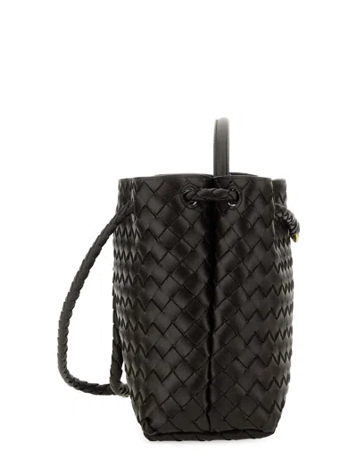 Bottega Veneta Women Andiamo Shoulder Bag In Black
