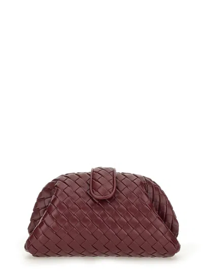 Bottega Veneta Women Borsa Teen Lauren 1980 Con Catena In Burgundy