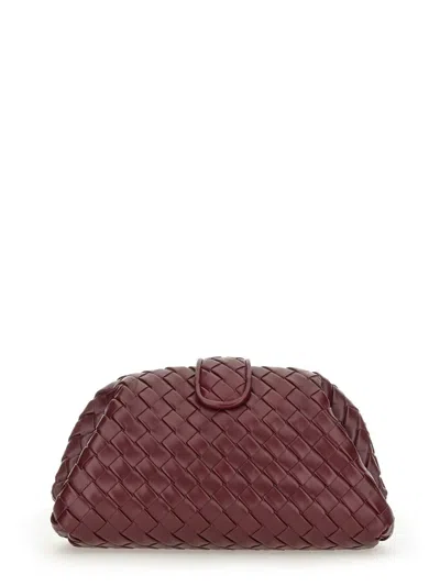 Bottega Veneta Women Borsa Teen Lauren 1980 Con Catena In Burgundy