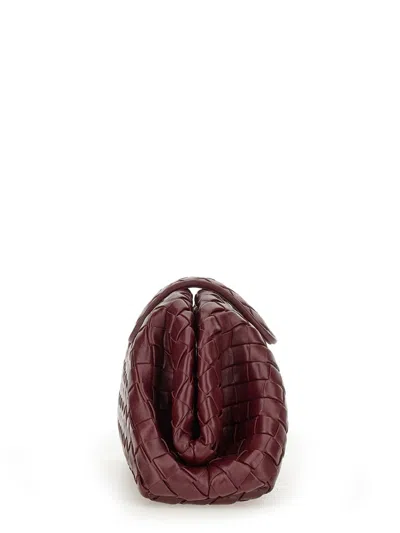 Bottega Veneta Women Borsa Teen Lauren 1980 Con Catena In Burgundy