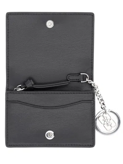 Ganni Card Wallet With Charm