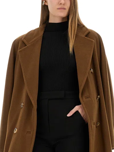 Max Mara Coat "madame" In Brown