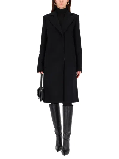 Sportmax Coat "ala" In Black