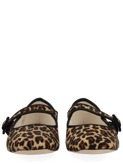 Repetto Dancer "georgia" In Animal Print