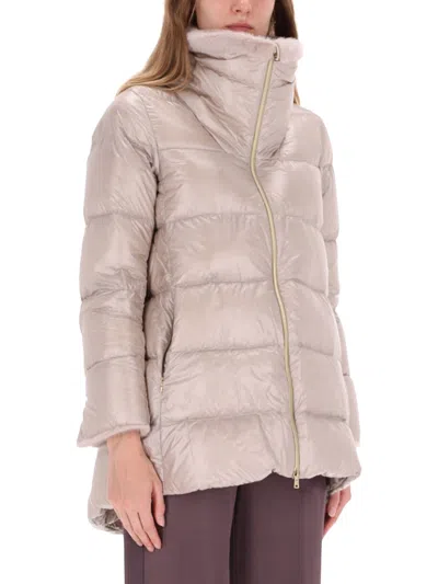 Herno Down Jacket A-shape In Pink
