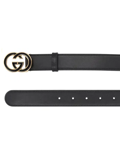 Gucci Gg Cross Buckle Belt
