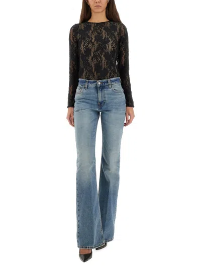 Zimmermann Body Lace Black In Black