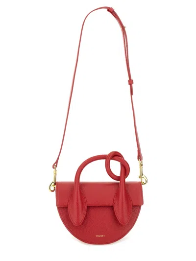 Yuzefi Knotted-handle Shoulder Bag In Red