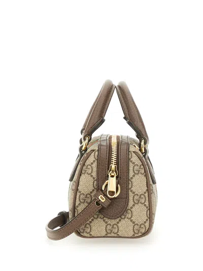 Gucci Mini Ophidia Shoulder Bag Top Handles In Multi