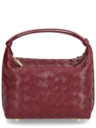 Bottega Veneta Mini "wallace" Bag In Burgundy