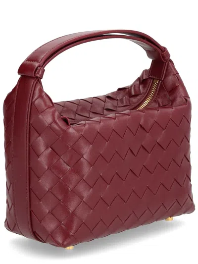 Bottega Veneta Mini "wallace" Bag In Burgundy