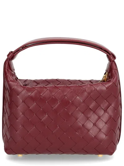Bottega Veneta Mini "wallace" Bag In Burgundy
