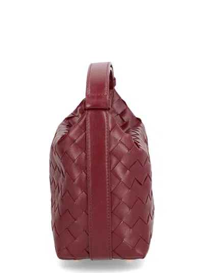 Bottega Veneta Mini "wallace" Bag In Burgundy