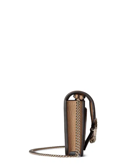Gucci Dionysus Wallet On Chain In Brown