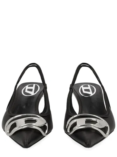 Diesel Sandal "d-venus Sb 40" In Black