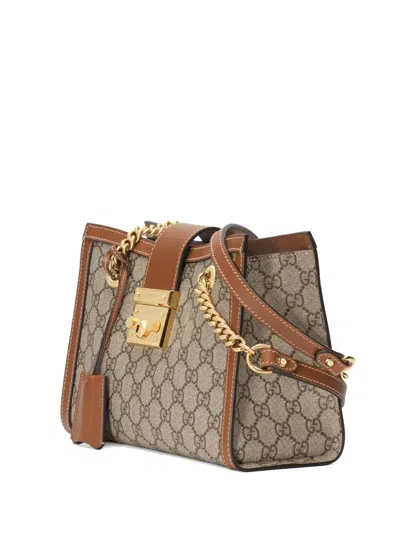 Gucci Padlock Shopping Bag In Brown