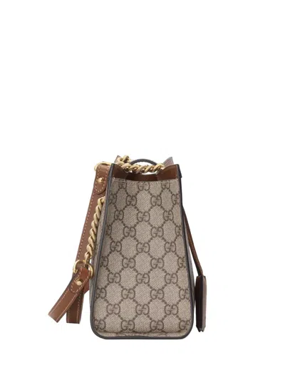 Gucci Padlock Shopping Bag In Brown