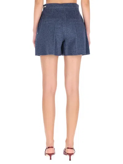 Sportmax Shorts "braiesi" In Blue
