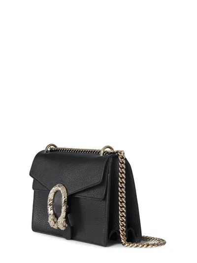Gucci Shoulder Bag "dionysus" Medium In Black
