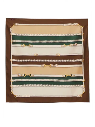 Gucci Women Silk Shawl In Multi