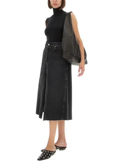 Sportmax Vertigo High-neck Sleeveless Top In Black