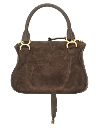 Chloé Small Marcie Bag In Brown