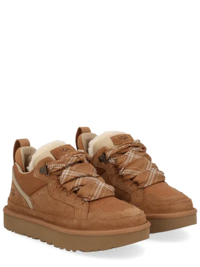 Ugg Lowmel Chunky Low-top Sneakers In Brown