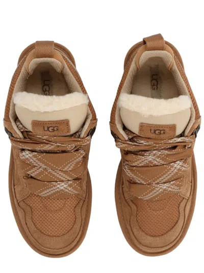Ugg Lowmel Chunky Low-top Sneakers In Brown
