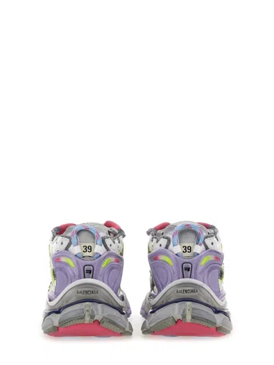 Balenciaga Runner Nylon And Mesh Sneakers In Multi