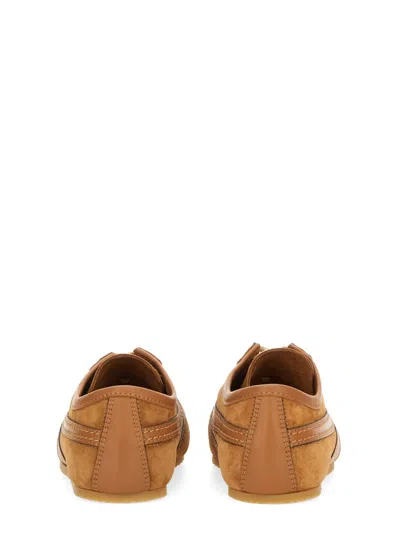 Dries Van Noten Suede Dustin Sneakers In Brown