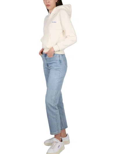 Sporty And Rich Sweatshirt With Logo In Neutral