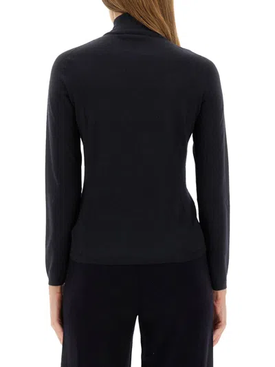 Max Mara Turtleneck Sweater Meana In Black