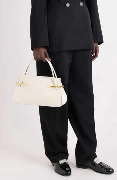 Givenchy Pinch Medium Shoulder Bag In Smooth Leather In White