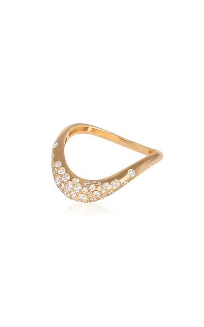 L'atelier Nawbar Boa 18k Yellow Gold Diamond Ring In Gold