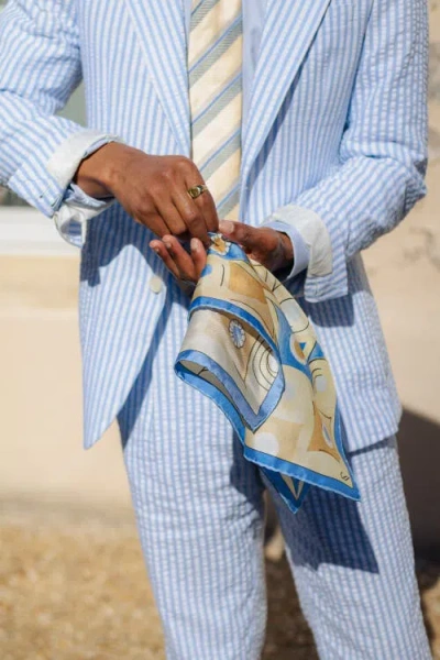 Elizabetta Prato In Blue