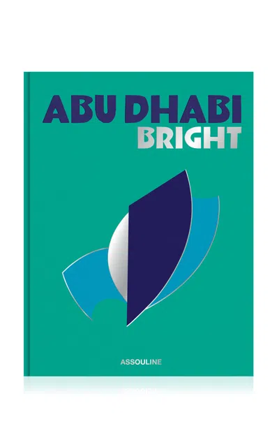 Assouline Abu Dhabi Bright Book By Myrna Ayad In Blue