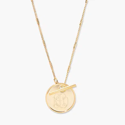 Brook & York Grace Toggle Necklace In Gold