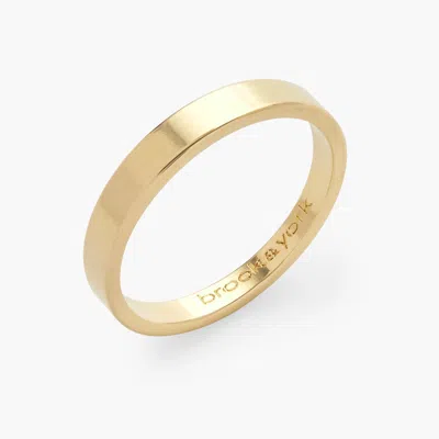Brook & York Riley Thin Ring In Gold