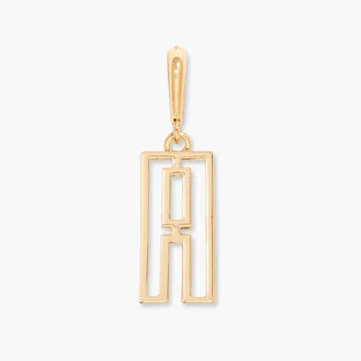 Brook & York Palmer Initial Charm In Gold