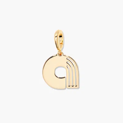 Brook & York Emerson Initial Charm In Gold