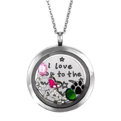 Evesaddiction Floating Locket Plates In Multi
