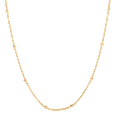 Evesaddiction Gold Satellite Chain In Gold