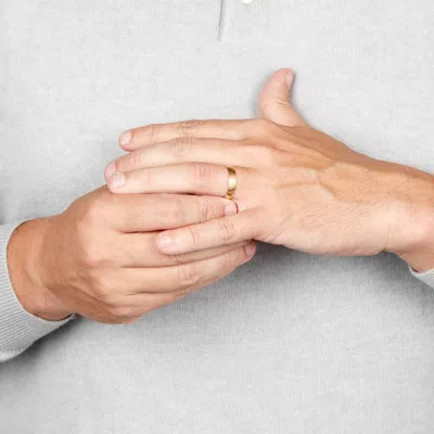 Evesaddiction 14k Gold 5mm Classic Wedding Band In Gold